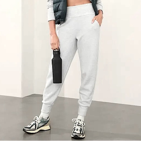 Athleta Pants - Athleta Light Gray Joggers